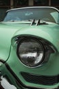 Classic Automobile Headlight Royalty Free Stock Photo