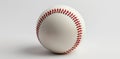 Classic baseball in isolation against a white background for a simple and elegant look Royalty Free Stock Photo