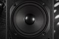 Classic bass speaker Royalty Free Stock Photo