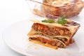 Classic Beef Lasagna Serving