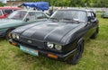 Classic black retro vehicle Ford Capri MK3 1985