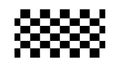Classic Black and White Checkerboard Pattern Vector Design Generative AI Royalty Free Stock Photo