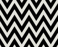Classic black and white zig zag pattern with sharp, clean lines creating a strong geometric and repeating visual Royalty Free Stock Photo