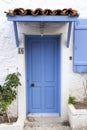 Classic Blue Door Royalty Free Stock Photo