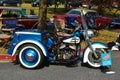 Classic Blue Harley Davidson