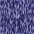 Classic blue seamless pattern. Variegated dyed tri blend stripes background. Denim indigo woven ikat T shirt fabric texture.