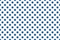 Classic Blue Of The Year 2020 Repeat Flower Shape Dotted Pattern On The White Background