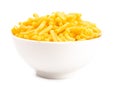 Classic Boxed Mac and Cheese in a Bowl Royalty Free Stock Photo