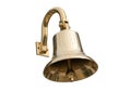 Classic brass ship bell Royalty Free Stock Photo