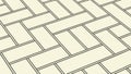 Classic Brick Pavement Pattern. Versatile Textured Background. vector design Generative AI Royalty Free Stock Photo