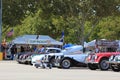 Scottish Games Pleasanton California Classic cars Royalty Free Stock Photo