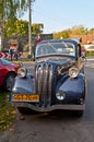 Classic British limo at a car show