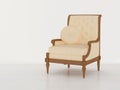 Classic brown armchair