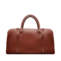 Classic Brown Leather Bag