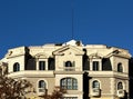 Classic building facade in the eixample Royalty Free Stock Photo