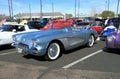 Classic Car: 1958 Chevrolet Corvette Convertible Royalty Free Stock Photo