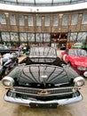 Classic car in an Auto Show