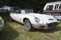 Classic E-type Jaguar sports Car Royalty Free Stock Photo