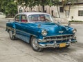Classic car in Cuba Royalty Free Stock Photo