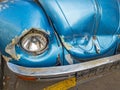 Classic Car Damaged Royalty Free Stock Photo