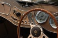 Classic Car Dashboard Royalty Free Stock Photo