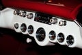 Classic car Dashboard Royalty Free Stock Photo