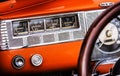 Vintage car dashboard Royalty Free Stock Photo