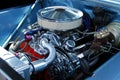 Classic Car Engine Royalty Free Stock Photo