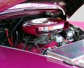 Classic car engine Royalty Free Stock Photo