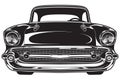 Classic Car Front Royalty Free Stock Photo