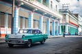 Classic Car on a Havana Street