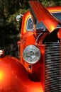 Classic Car Headlight Royalty Free Stock Photo