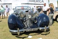 Classic car iconic front Royalty Free Stock Photo