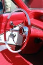 classic car interior Royalty Free Stock Photo