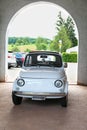 Classic car, old minicar. Royalty Free Stock Photo