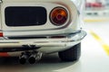 Classic car rear details Royalty Free Stock Photo