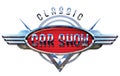 Classic Car Show Logo Chrome Royalty Free Stock Photo