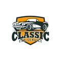 Classic Car Vector Template