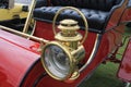 1900s Classic American car vintage headlamp Royalty Free Stock Photo