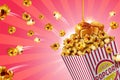 Classic caramel popcorn ads
