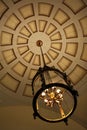 Classic ceiling light lamp decor Royalty Free Stock Photo