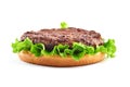 Classic cheeseburger Royalty Free Stock Photo