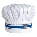 Classic ChefÃ¢â¬â¢s Hat Isolated on White Background Royalty Free Stock Photo