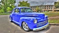 Classic 1946 Chevy Coupe Royalty Free Stock Photo