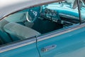 Classic Chevy hardtop interior