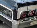 Classic Chevy Impala Rear Fender Royalty Free Stock Photo