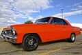 Classic Chevy Nova at car show