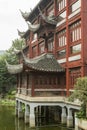 Classic Chinese architecture in Shanghai, China Royalty Free Stock Photo