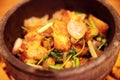 Classic Chinese Dishes - - Stone pot chicken