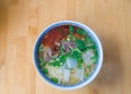 classic chinese noodle food, hand-made beef noodle2 Royalty Free Stock Photo